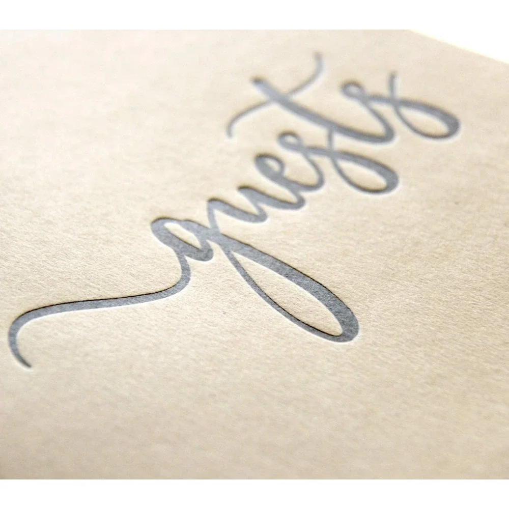 Modern Notebooks Rustic Wedding Guest Book Kraft Softcover 8.5x9 90 Pgs Boho